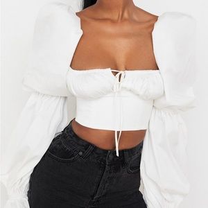 Puff white brand new house of cb top
